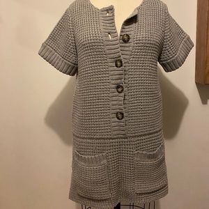 MAYLE oversized knit tunic with pockets